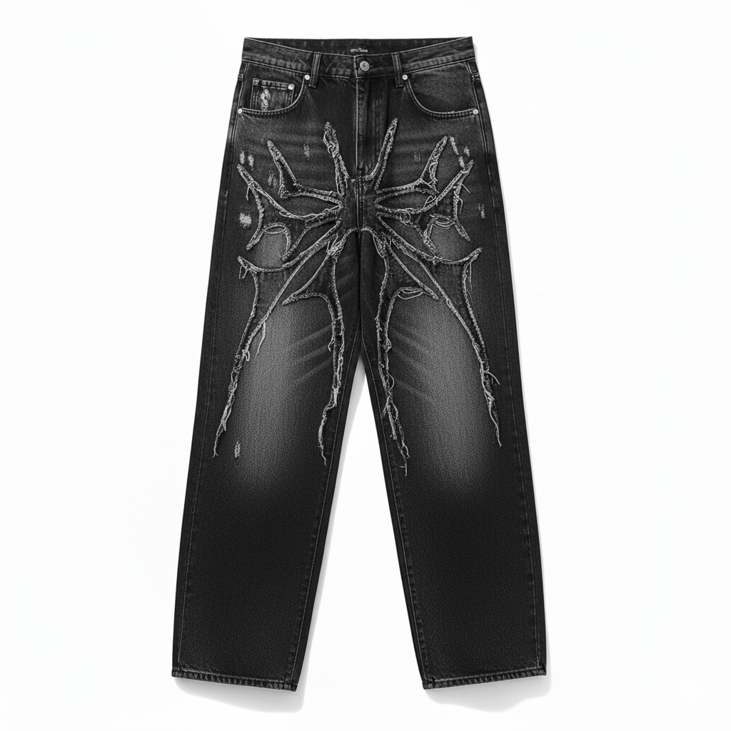 Gothic Retro Oversized Baggy