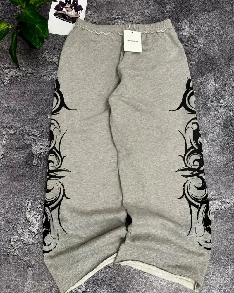 Harajuku Fashion Striped Sweatpants Men Women Loose Trend Pants Retro Casual Comfortable Durable Training Outdoor Running Pants