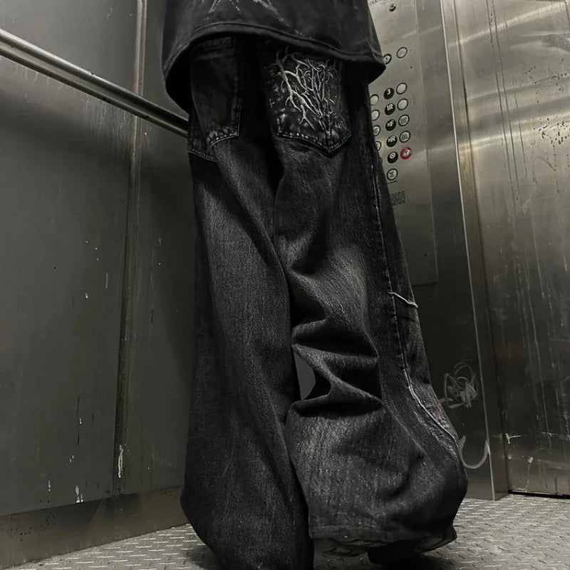 Gothic Retro Oversized Baggy