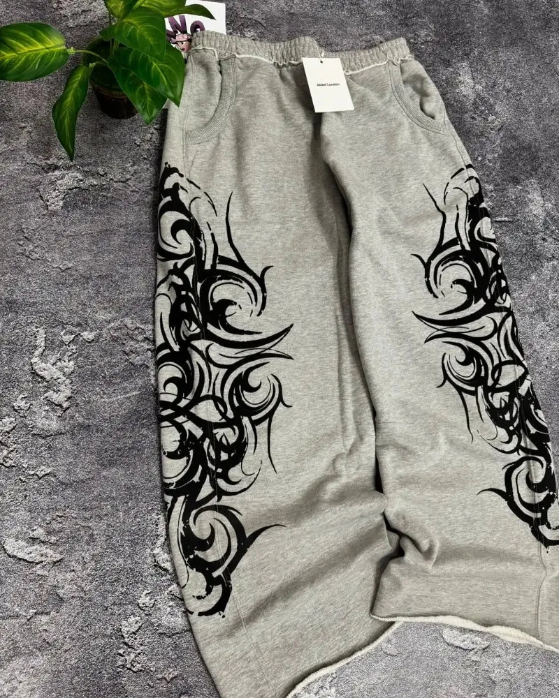 Harajuku Fashion Striped Sweatpants Men Women Loose Trend Pants Retro Casual Comfortable Durable Training Outdoor Running Pants